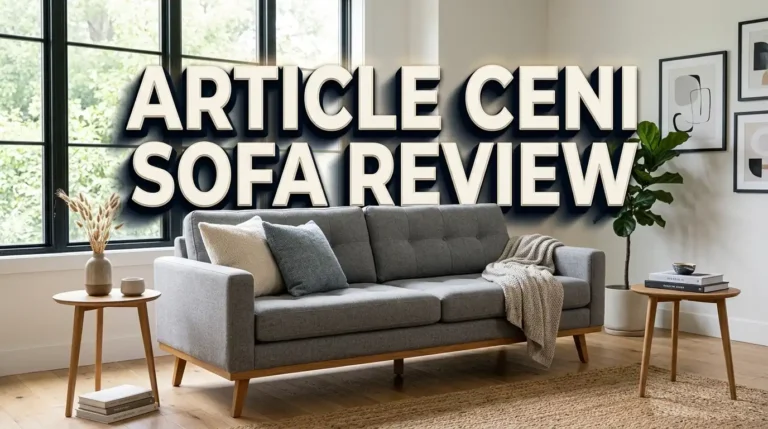 Article Ceni Sofa Review: Mid Century Modern Couch Worth $1,099?