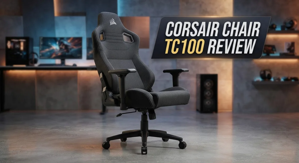 Corsair TC100 Chair Review: Comfort, Build Quality & Value