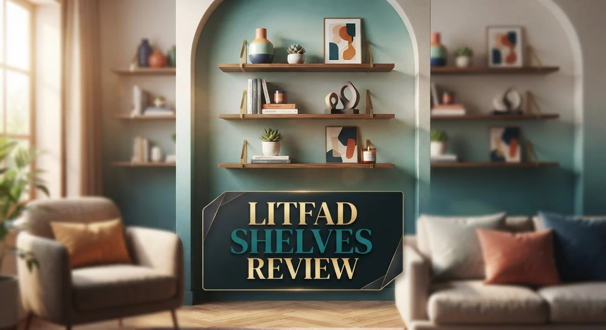LITFAD Shelves Review: Modern Wooden Bookcases for Home Storage