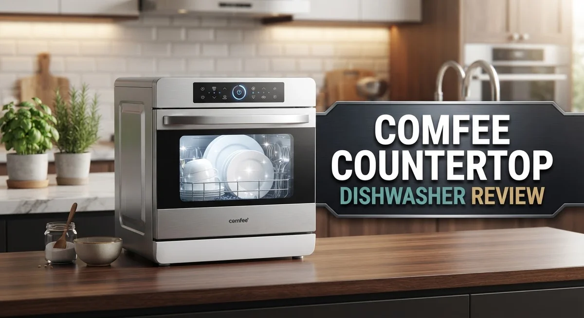 Comfee Countertop Dishwasher Review: Compact Cleaning for Small Spaces