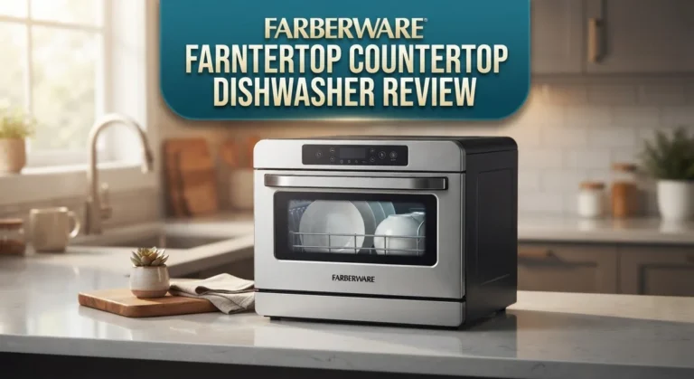 Farberware Countertop Dishwasher Review: Features, Performance & Reliability
