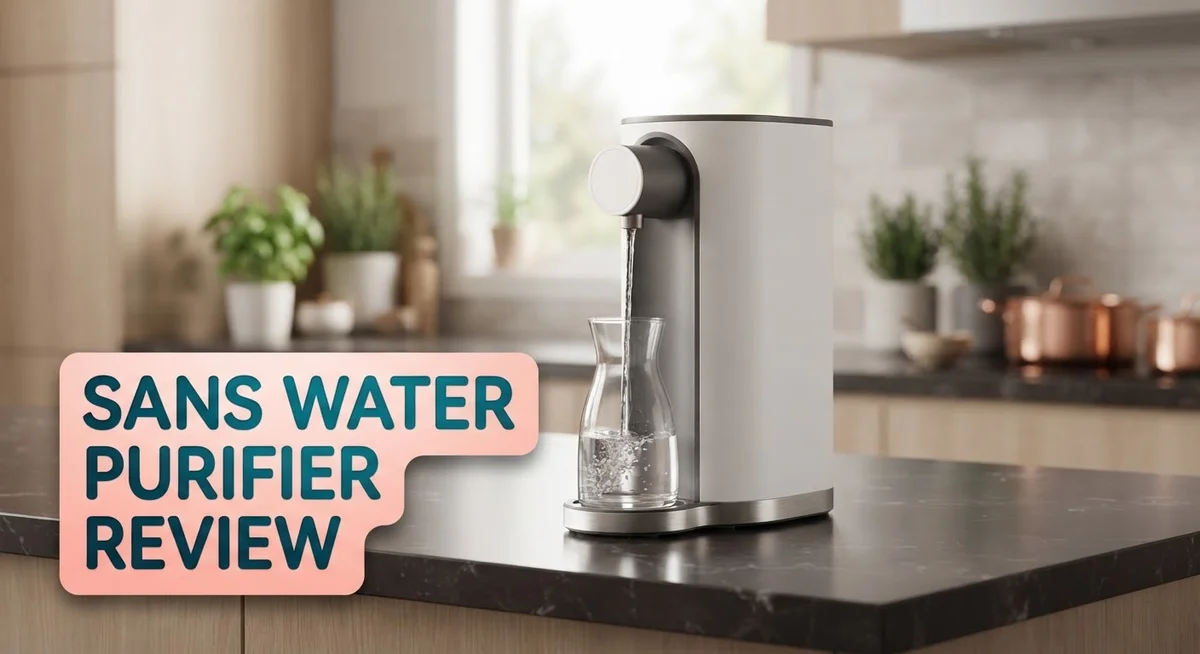 Sans Water Purifier Review: Countertop RO Filtration System