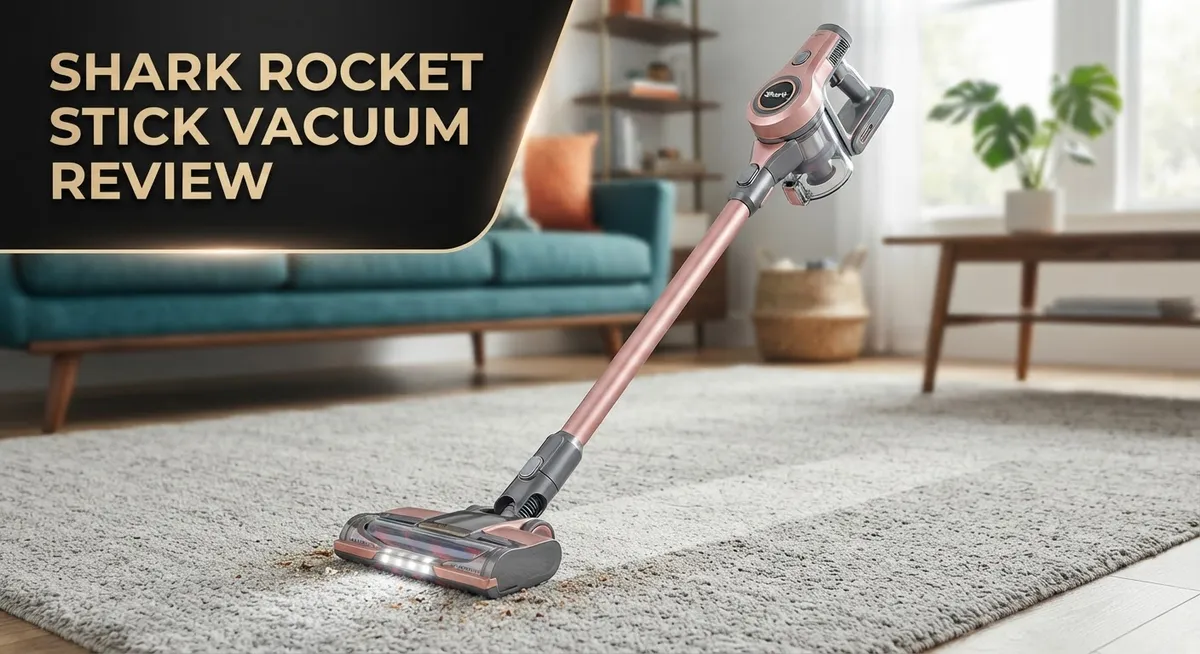 Shark Rocket Stick Vacuum Review: Cordless & Multi-Surface Cleaning