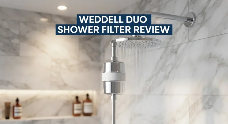 Weddell Duo Shower Filter Review: NSF Certified Chlorine and PFAS Removal