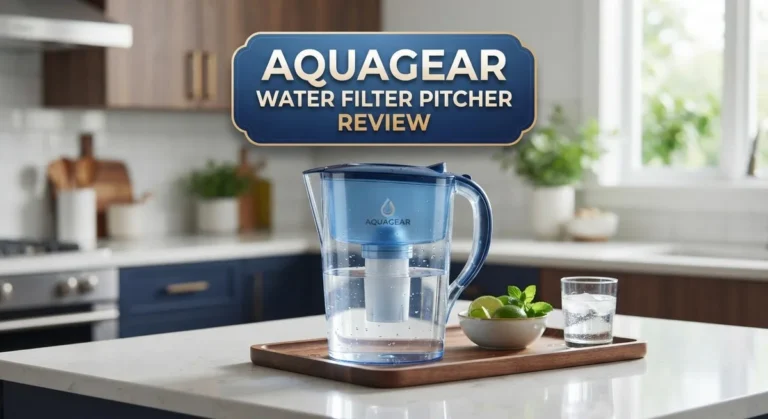 Aquagear Water Filter Pitcher Review: Filtration Performance, Features & Comparison