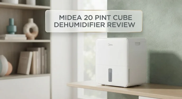 Midea 20 Pint Cube Dehumidifier Review: Energy-Efficient Humidity Control