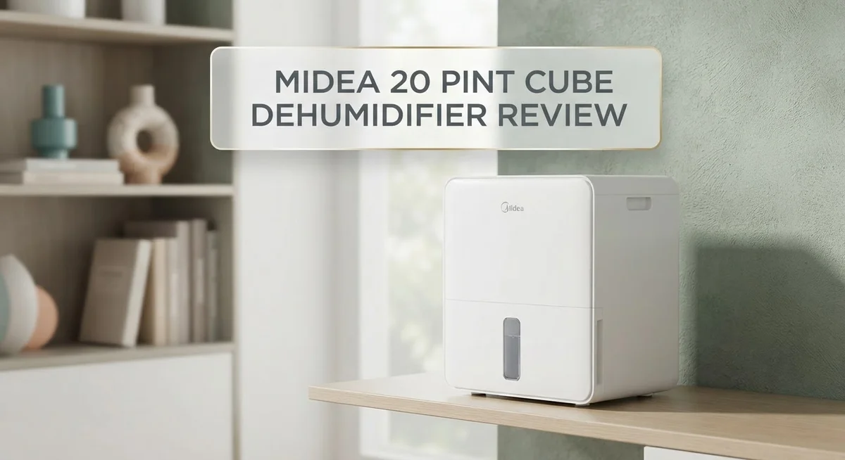 Midea 20 Pint Cube Dehumidifier Review: Energy-Efficient Humidity Control